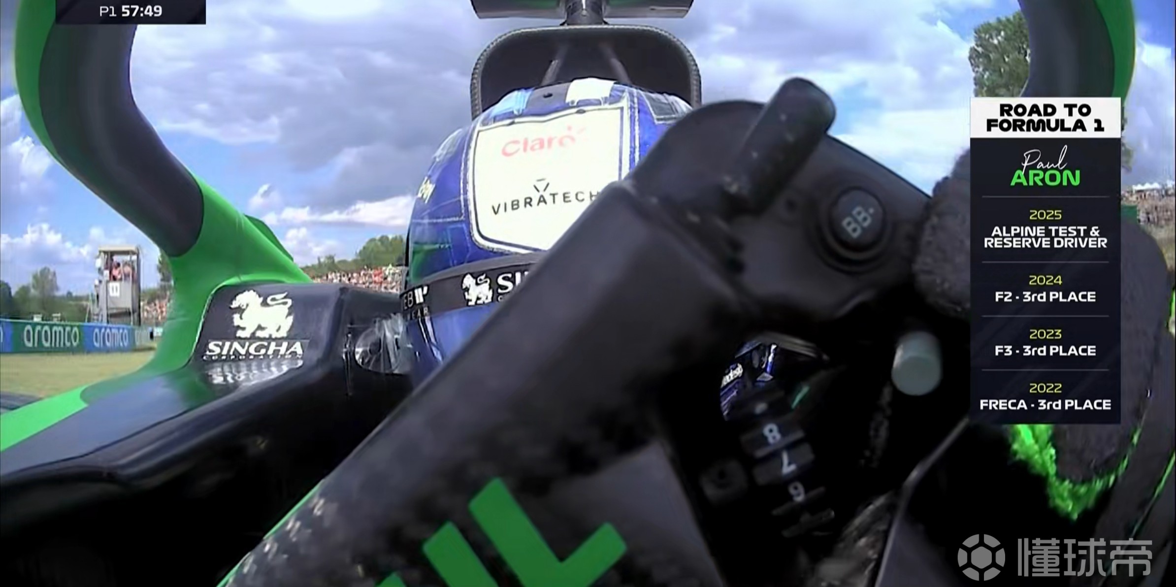 索伯车队逆转红牛车队，阿隆索关键制胜